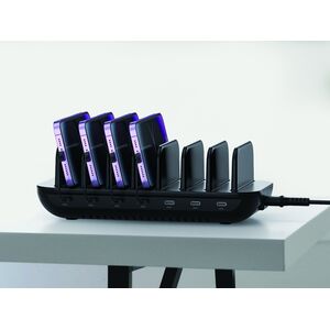 CONCEPTRONIC Ladegerät 7Port 7xUSB-C 160WPD3.0 sw