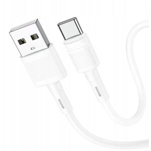 Kabel USB A do USB C Hoco 3A 1 m X83 biały