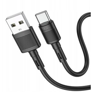 Kabel USB A do USB C Hoco 3A 1 m X83 czarny