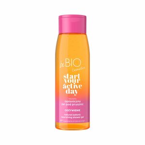 beBIO Start Your Active Day Naturalny Izotoniczny żel pod prysznic Odżywienie 400ml