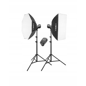 GlareOne Antares 600 Basic Kit - zestaw oświetlenia studyjnego