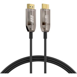 EFB Elektronik HDMI-21-00006 kabel HDMI 10 m HDMI Typu A (Standard) Czarny, Stal nierdzewna