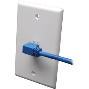 Tripp Lite N204-003-BL-RA kabel sieciowy Niebieski 0,91 m Cat6