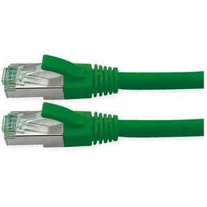ROLINE RM S/FTP (PiMF) Patch Cord Cat.6A, zielony, 2 m