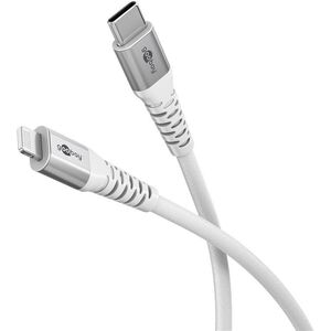 Kabel tekstylny Lightning USB-C™ z metalowymi złączami, 3 m - Długość kabla 3 m