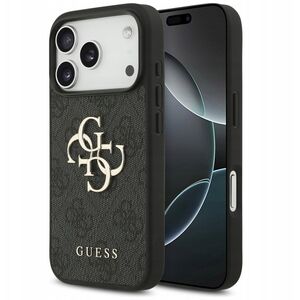 Case Guess 4G Big Logo for iPhone 17 Pro black