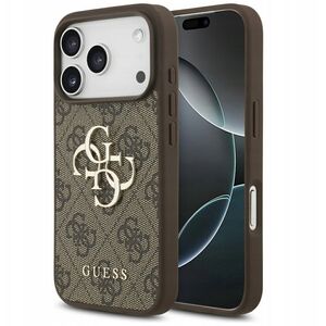 Case Guess 4G Big Logo for iPhone 17 Pro brown