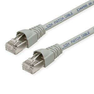 TELEGÄRTNER RJ45 Patch Cord S/FTP, Cat.6A, LSZH, szary, 8 m