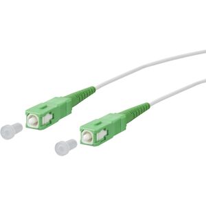 Kabel krosowy METZ CONNECT OpDAT, SC-S APC/SC-S APC OS2, 1 m