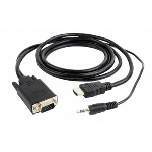 HDMI male - VGA male / 3.5 mm male 1.8 m (84099)
