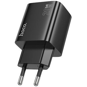 Ładowarka sieciowa do telefonu Hoco 2 x USB C + 2 x USB A QC3.0 PD 3A 20W N55 czarna