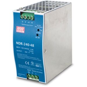 PLANET PWR-240-48 moduł zasilaczy 240 W Niebieski, Szary