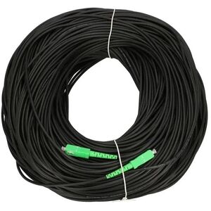 Extralink SC/APC-SC/APC | Patchcord | Okrągły, wiszący, jednomodowy, Simplex, G.657A2, 200m