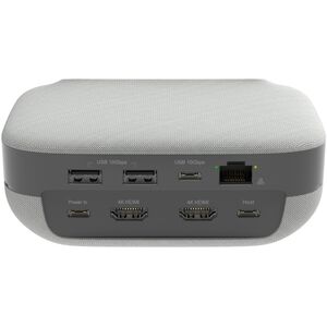j5create JCDS337-N stacja dokująca Przewodowa USB 3.2 Gen 2 (3.1 Gen 2) Type-C Szary, Biały
