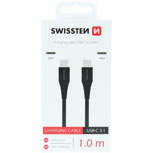 Swissten Basic Universal Quick Charge 3.1 USB-C to USB-C Charging Cable 1m