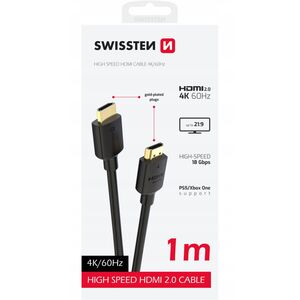 Swissten HDMI to HDMI 4K Cable 1m