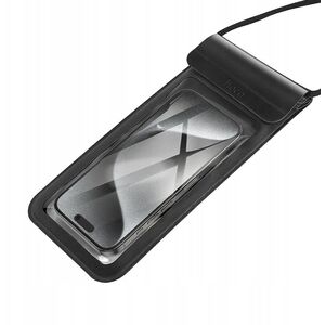 Wodoodporne etui na telefon Hoco IP68 240 x 120 x 15 mm HX53 czarne