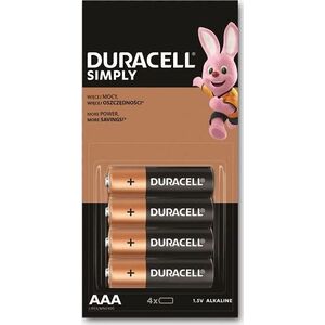 Duracell Bateria AAA / R03 4 szt.
