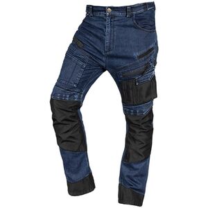 Spodnie robocze DENIM, wzmocnienia Oxford, granatowe, rozmiar XXL