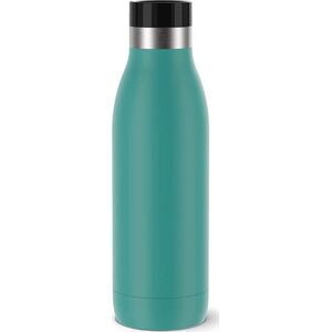 Emsa Emsa Bludrop Color insulated drinking bottle 0.7 liters, thermos bottle (petrol, stainless steel)