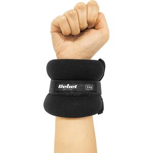 Obciążniki na kostki i nadgarstki 2x3kg, REBEL ACTIVE