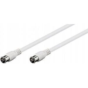 Kabel przyłączeniowy SAT (80 dB), szybkozłączka F 3,5m