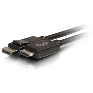 C2G 3ft DisplayPort to HDMI Cable - DP to HDMI Adapter Cable - M/M - DisplayPort-Kabel - DisplayPort (M) zu HDMI (M) - 91.4 cm - Schwarz