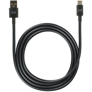 Mobilis Energia Cable - USB A / USB C - 1m - Black