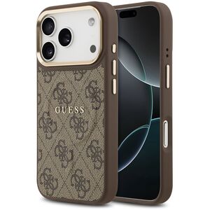 Case Guess 4G PU Classic Logo MagSafe for iPhone 17 Pro brown