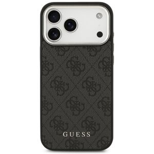 Etui Guess 4G Classic Logo MagSafe do iPhone 17 Pro Max czarny