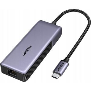 Adapter sieciowy Ugreen UGCM848USB-C do RJ45 , 5GbE (czarny)