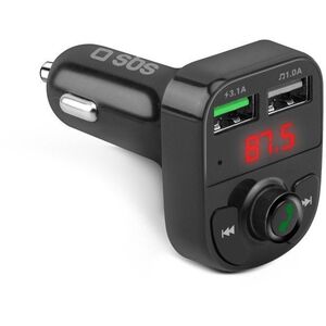 SBS FM transmitter/car charger 2xUSB 15W