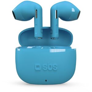 SBS wireless earbuds Go Pods TWS, blue