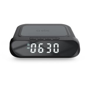 SBS alarm clock + wireless charger 15W
