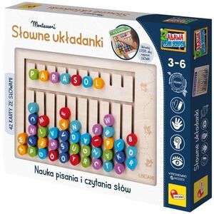 LISCIANI MONTESSORI SŁOWNE UKŁADANKI