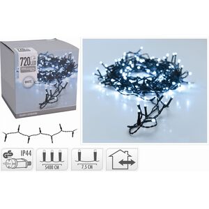 Lampki choinkowe KMTP 720 LED białe zimne