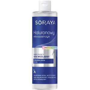 SORAYA Hialuronowy mikrozastrzyk Nawilżający płyn micelarny 400 ml