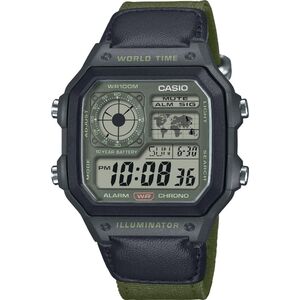 Zegarek męski Casio AE-1200WHUB-3AVEF szary