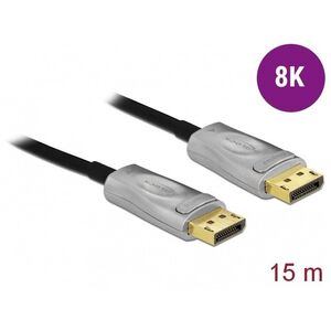 DELOCK KABEL DISPLAYPORT 1.4 DP 8K OPTYCZNY AKTYWNY 15M  (85886)