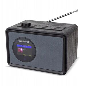 Orava g�o�nik P�enosn� r�diop�ij�ma�, czarny, regulacja g�o�no�ci, przeno�ny, USB/FM/AUX/Bluetooth, Mp3, WAV