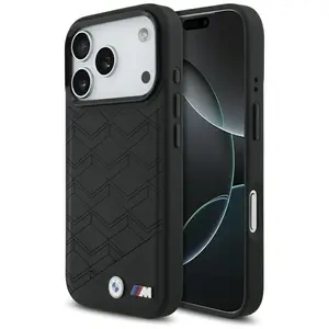 Etui BMW M Shape Logo MagSafe do iPhone   17 Pro czarny