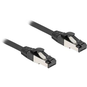 DeLOCK 80566 kabel sieciowy Czarny 0,25 m Cat8.1 S/FTP (S-STP)