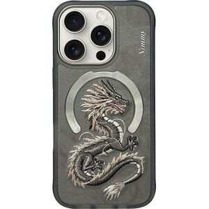 Etui Nimmy Dragon do iPhone 16 Pro szary standard