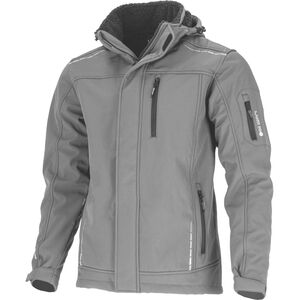Kurtka softshell z kapt. ocieplana szara, "3xl", ce, lahti