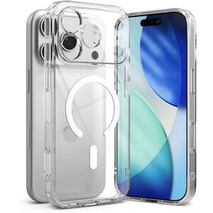 Etui Ringke Fusion Magnetic MagSafe do Apple iPhone 17 Pro Clear