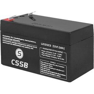 CSSB Akumulator żelowy CSSB 12V 1.2Ah