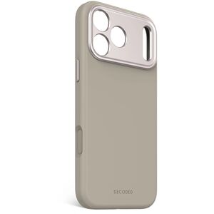 Decoded AntiMicrobial Silicone Backcover - silikonowa obudowa ochronna do iPhone 17 Pro Max kompatybilna z MagSafe (soft taupe)