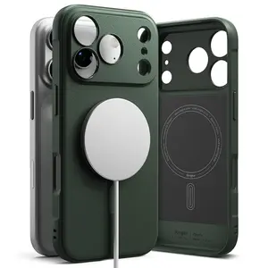 Etui Ringke Onyx Magnetic MagSafe do Apple iPhone 17 Pro Dark Green