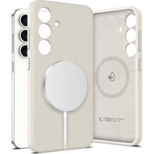 TECH-PROTECT LIQUID SILICONE MAGSAFE GALAXY S25 COSMIC LATTE