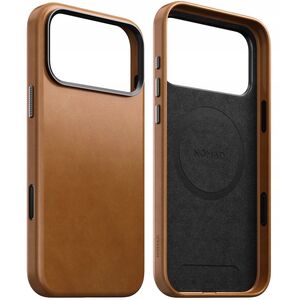 Nomad Traditional Leather Case, english tan - iPhone 2025 Pro Max
